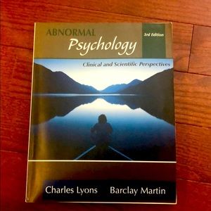 Abnormal psychology clinical and scientific perspe